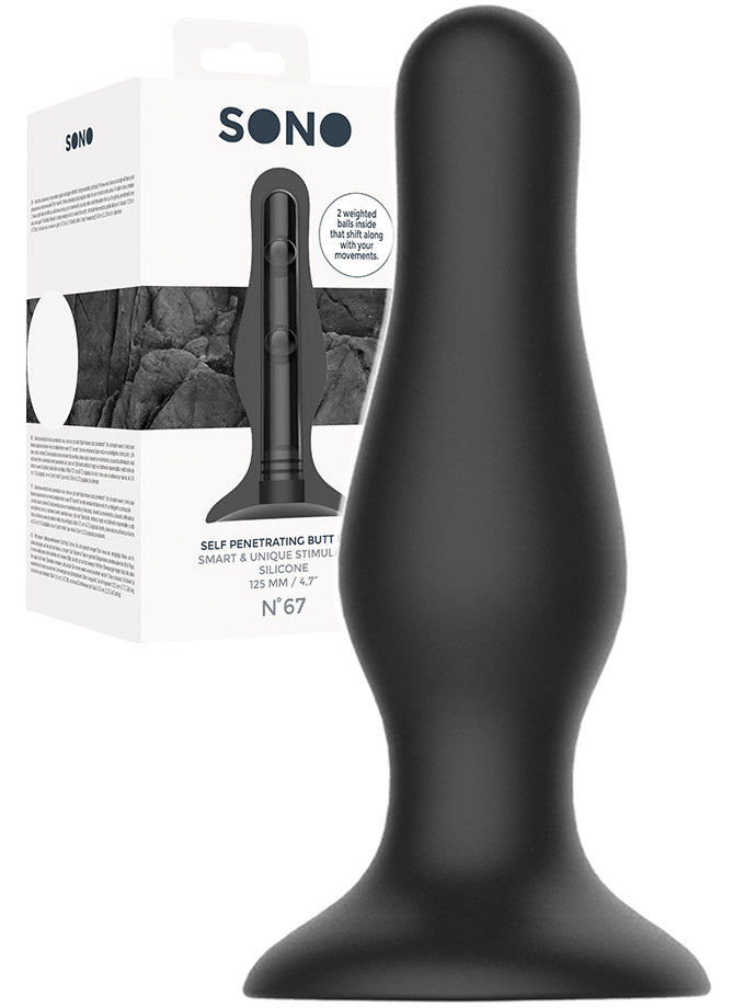 Self Penetrating Butt Plug - SONO No.67 - Verpackung beschädigt