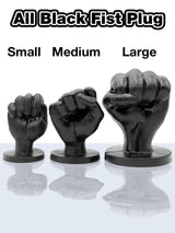All Black Fist Plug 94 - Large