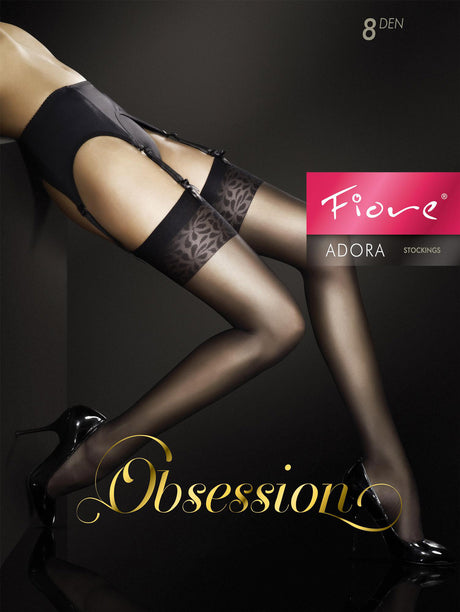 Fiore - Straps Feinstrümpfe Adora Tan