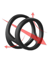 Dual Silicone Cockring