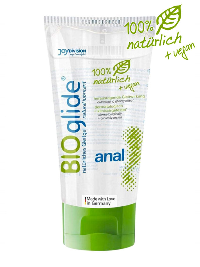 Bioglide Anal 100% natürliches und veganes Gleitgel 80 ml