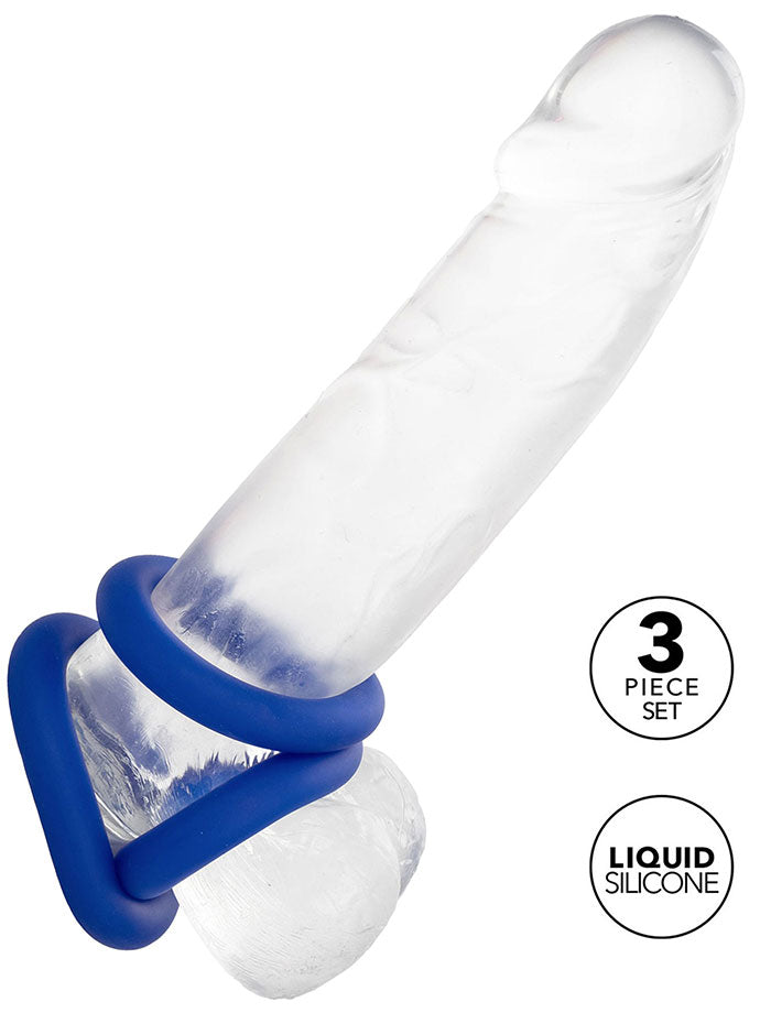 Admiral - Universal Silicone Cock Ring Set