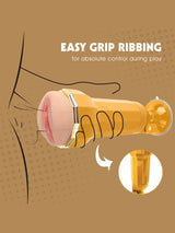 Ella Realistic Vagina Vibrating Cup