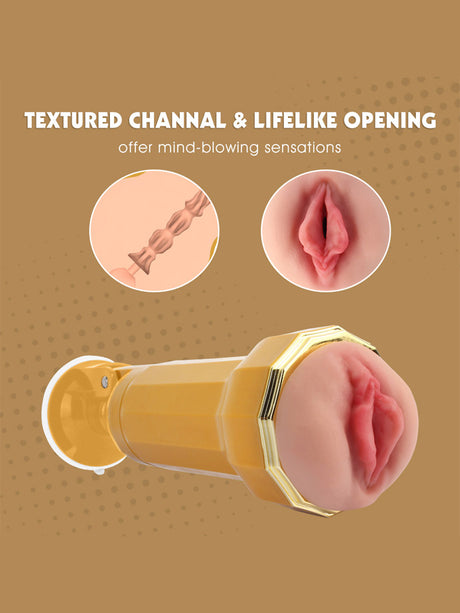 Shyla Realistic Vagina Vibrating Cup