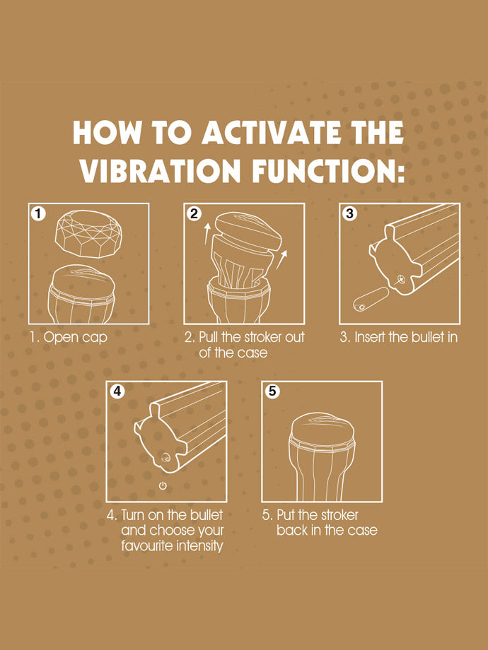 Holly Realistic Vagina Vibrating Cup