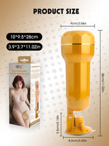 Holly Realistic Vagina Vibrating Cup