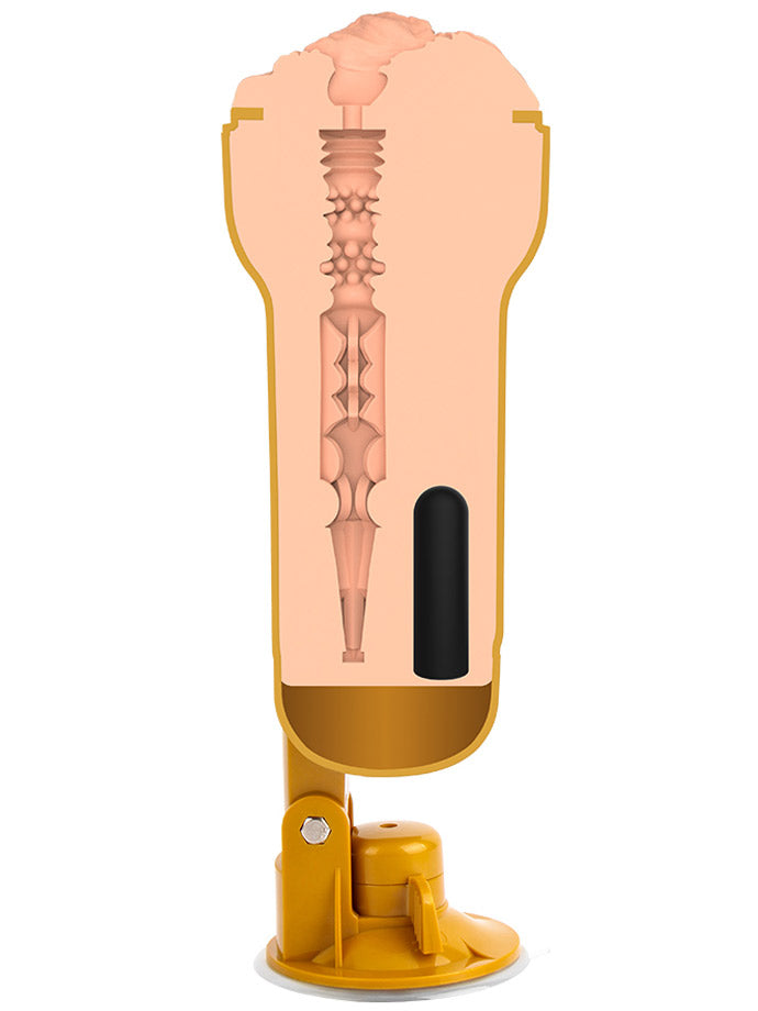 Darcey Realistic Vagina Vibrating Cup