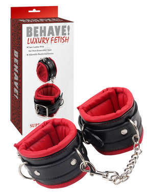 Behave! Luxury Fetish - Super weiche Fußfesseln
