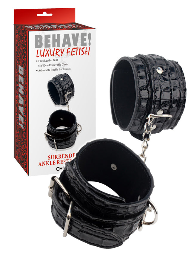 Behave! Luxury Fetish - Surrender Fußfesseln