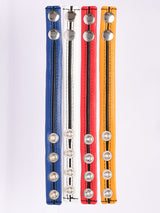 Hard Power Leder Penisring verstellbar - gelb