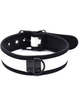 Puppy Play Neopren Halsband - Weiß