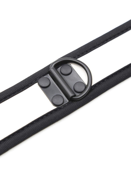 Puppy Play Neopren Halsband - Weiß
