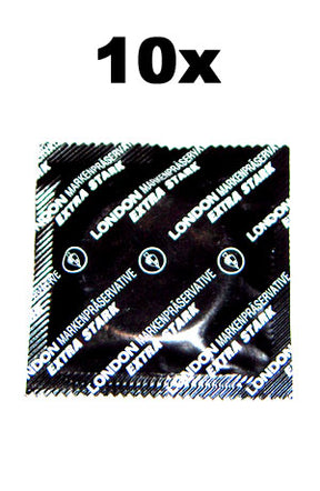 10 Stück London Kondome - extra stark