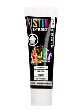 FISTIT Extra Thick Rainbow Gleitmittel auf Wasserbasis 25 ml