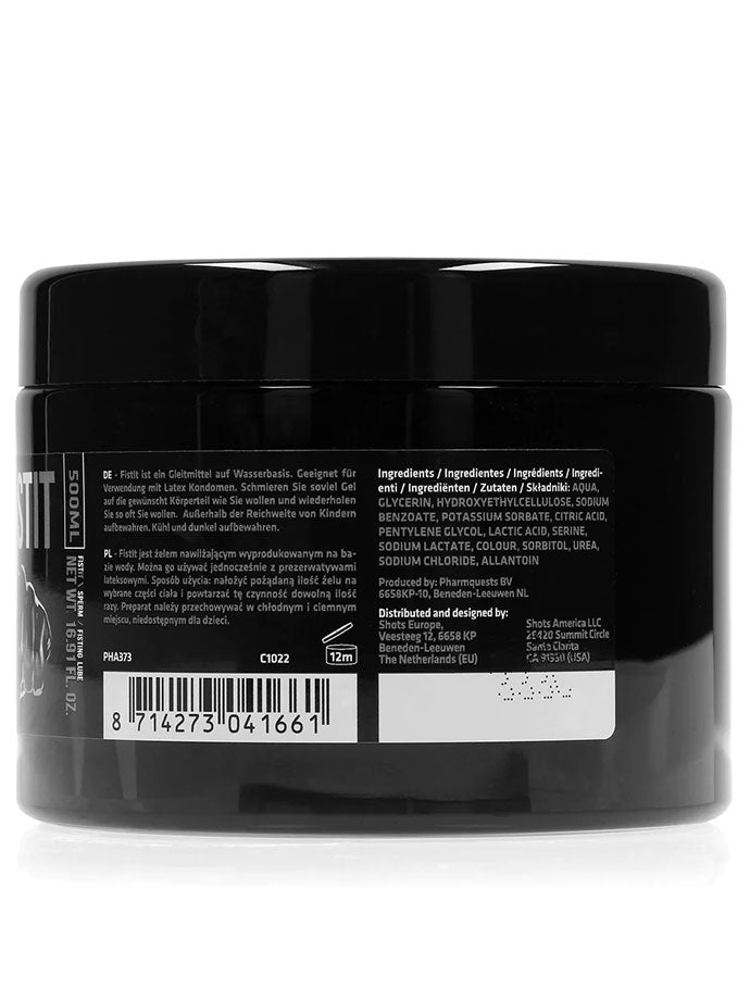 FISTIT Sperm Gleitmittel auf Wasserbasis 500 ml - Dose