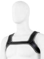 Puppy Play Neopren Harness - Grau/Schwarz