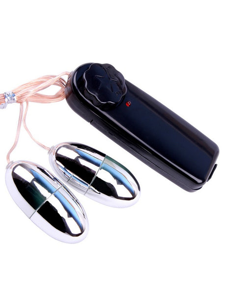 Power Bullet Vibrator mit 2 Vibro-Eier