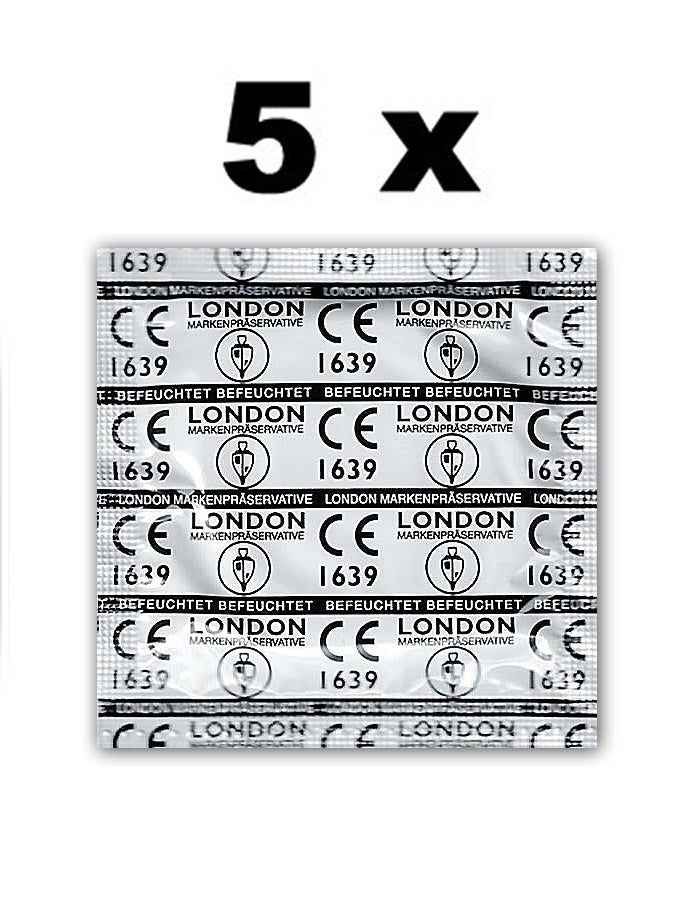 5 Stück London Kondome