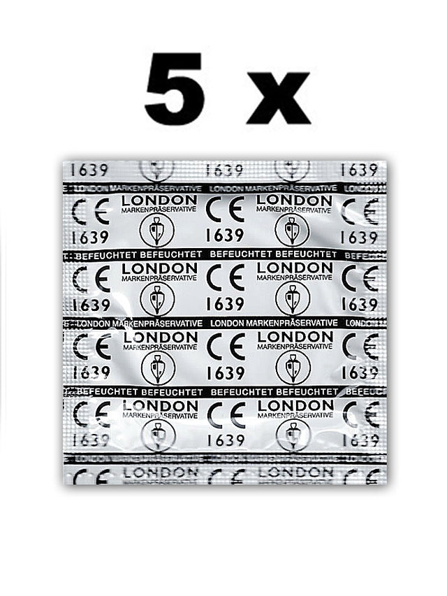 5 Stück London Kondome
