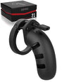 ManCage Peniskäfig Model 21 aus Silikon - Schwarz