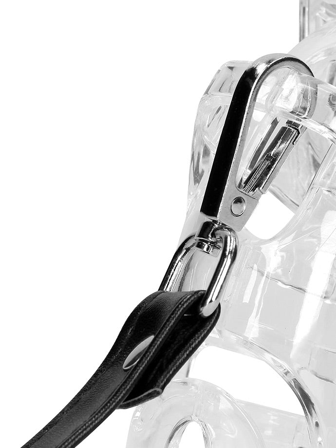 ManCage Leash - Schwarz