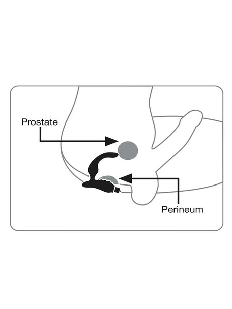 7 Speed O-Boy Prostata Massager - schwarz