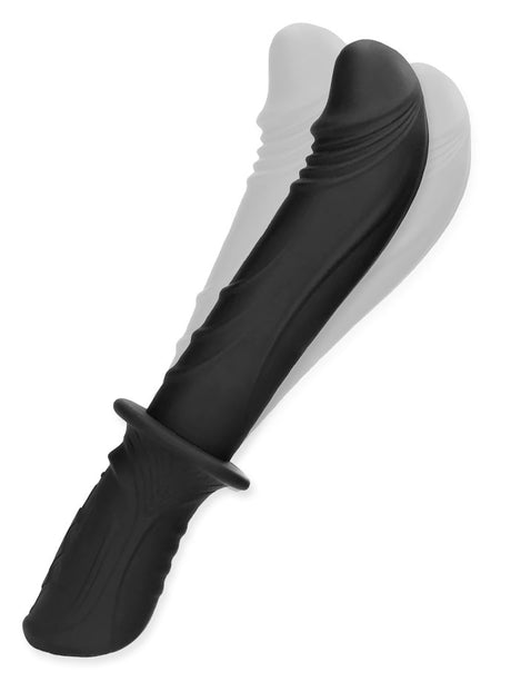 Handheld Silicone Vibrating and Flexible Dildo