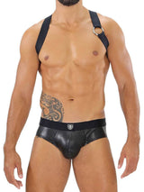 Party Boy Elastic Harness - Schwarz