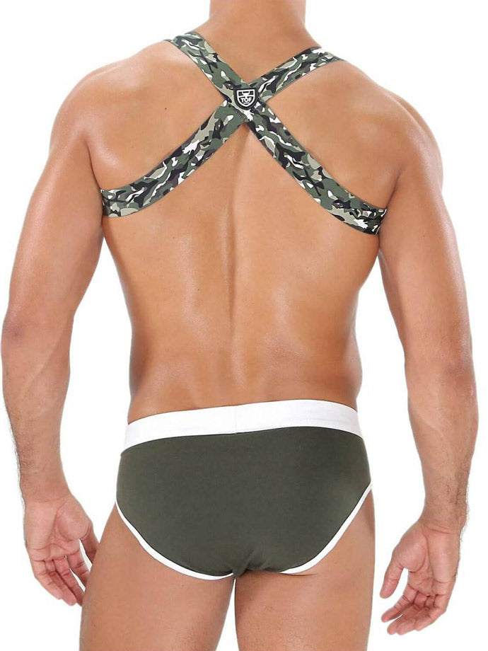 Party Boy Elastic Harness - Camo