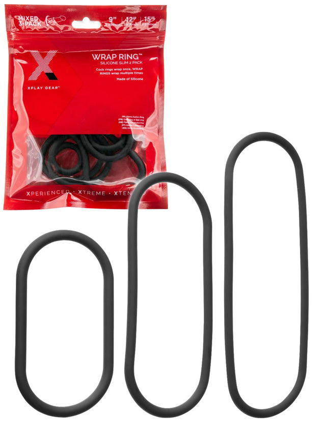 Xplay Gear - Wrap Cockring 3-Pack Dünn