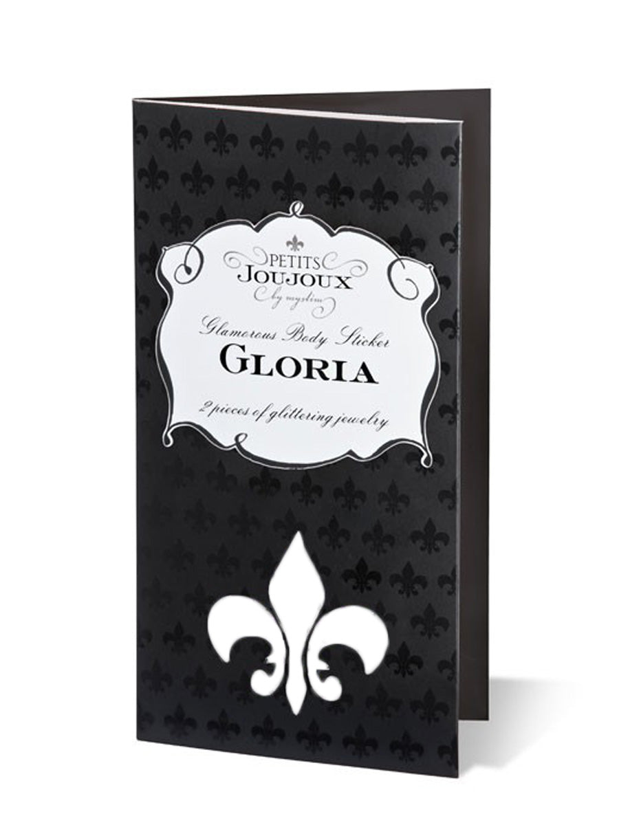 Gloria - Brustschmuck - schwarz