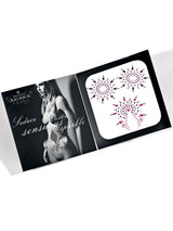 Gloria - Brust- und Venushügelschmuck - schwarz/pink