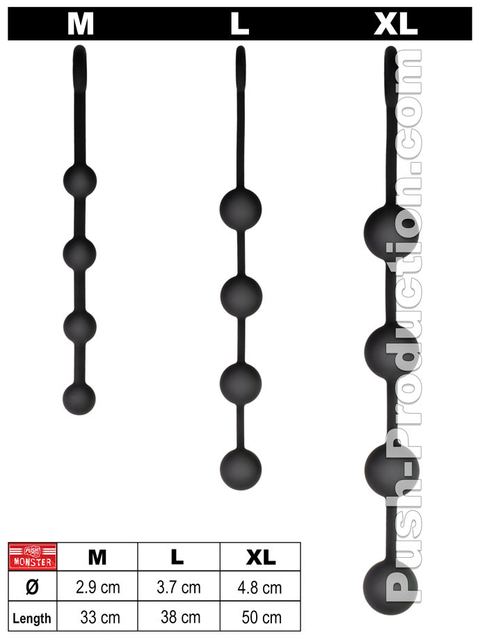 Push Monster - Big Anal Balls Silikon Medium
