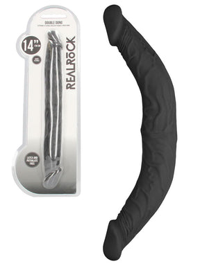 RealRock - Double Dong 14 inch - Schwarz