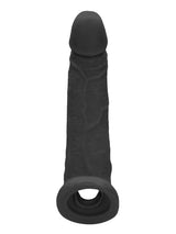 RealRock - Penis Sleeve 9 inch - Schwarz
