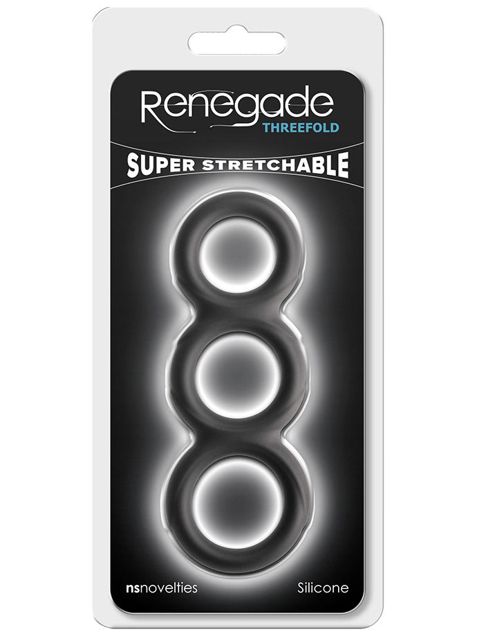 Renegade - Threefold Super Stretchy Silicone Cockring
