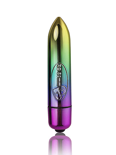 7 Speed RO-80mm Bullet Vibrator - Rainbow