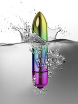 7 Speed RO-80mm Bullet Vibrator - Rainbow