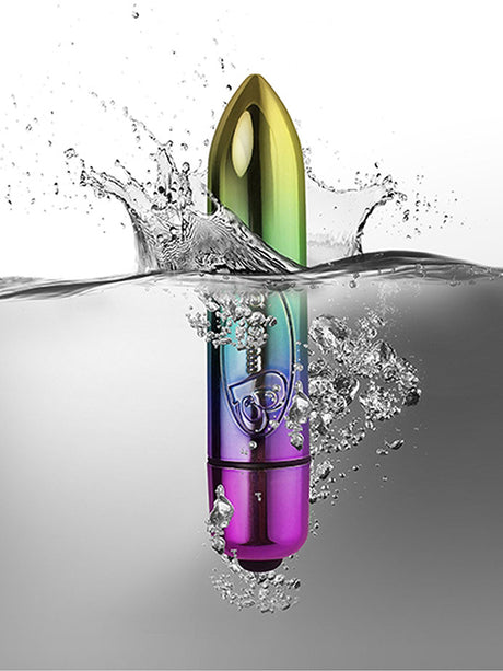 7 Speed RO-80mm Bullet Vibrator - Rainbow