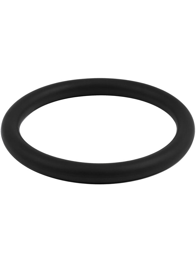 Round Black Rubber Cockring