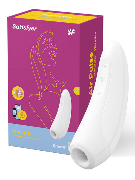 Klitoris Stimulator - Satisfyer Curvy 1+ App Connect - Weiß