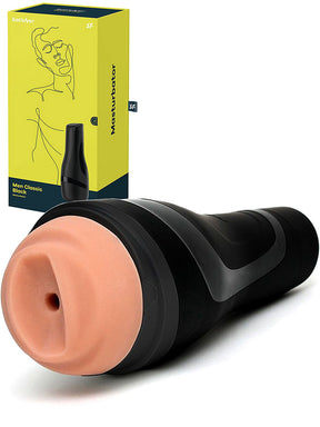 Satisfyer Men Classic Masturbator - Black