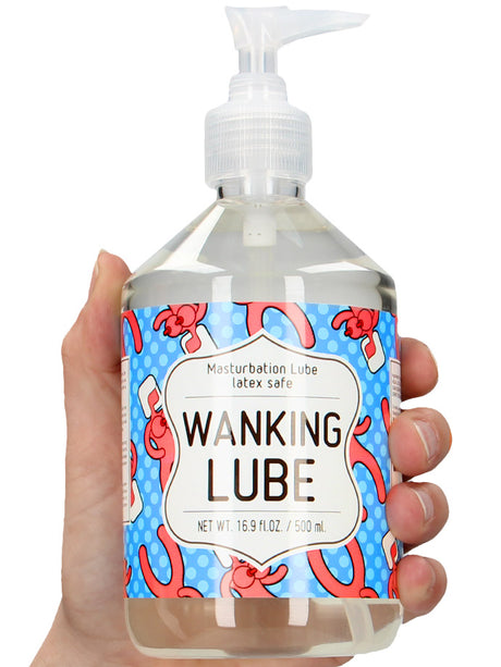 Wanking Lube Masturbation 500 ml - Pumpe