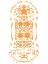 Tenga - Flip Orb - Orange Crash - Masturbator