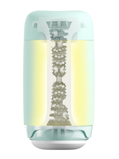Tenga - Puffy Soft Masturbator Mint Green