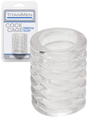 Titanmen - Cock Cage - Durchsichtig
