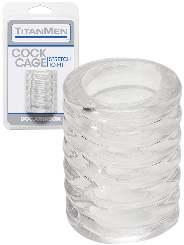 Titanmen - Cock Cage - Durchsichtig