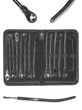 Edelstahl Penisstäbe Set Deluxe 13 Stück