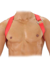 Party Boy Elastic Harness - Rot