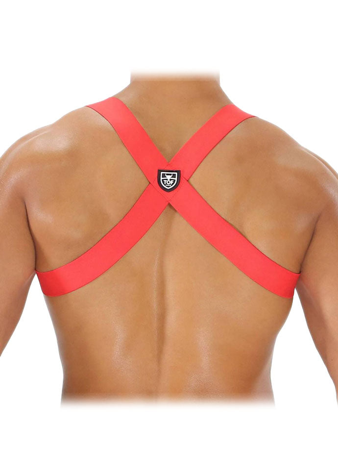 Party Boy Elastic Harness - Rot